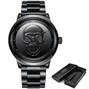 RELÓGIO LIGE SKULL CAVEIRA.