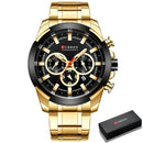 RELÓGIO CURREN MASCULINO 8355 LUXO ORIGINAL