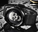 RELÓGIO LIGE SKULL CAVEIRA.