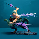 RORONOA ZORO ANIME MINIATURA ONE PIECE 18CM.