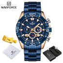 RELÓGIO NAVIFORCE LUXO GOLD 2022