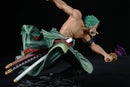 RORONOA ZORO ANIME MINIATURA ONE PIECE 18CM.