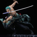 RORONOA ZORO ANIME MINIATURA ONE PIECE 18CM.