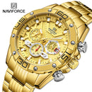 RELÓGIO NAVIFORCE LUXO GOLD 2022
