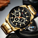 RELÓGIO CURREN MASCULINO 8355 LUXO ORIGINAL