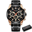 RELÓGIO CURREN MASCULINO 8355 LUXO ORIGINAL