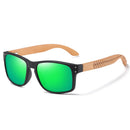 ÓCULOS DE SOL EZREAL BAMBOO LENTES POLARIZADAS.