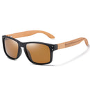 ÓCULOS DE SOL EZREAL BAMBOO LENTES POLARIZADAS.